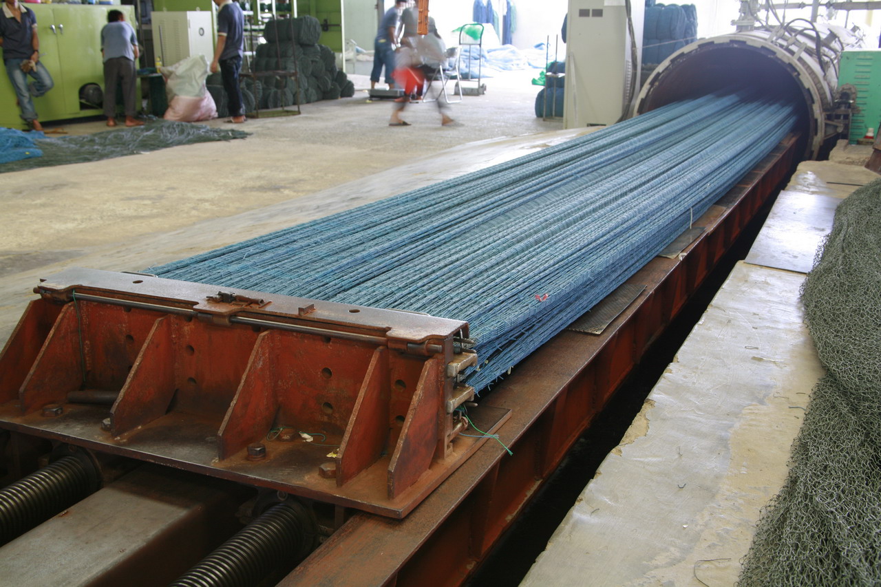 Manufacturing process of netting